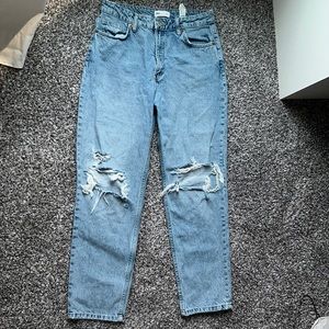 Zara jeans in light blue size US 8.